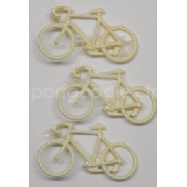 Set of 3 bikes scale 1/43 made of resin