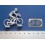 Spokes for Norev 1/43 cycling figures