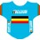 2016 Olympic Rio - 3 Stickers for Echapp&eacute;e Infernale Cyclists  Belgium
