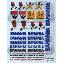 Decals Banania 1/43