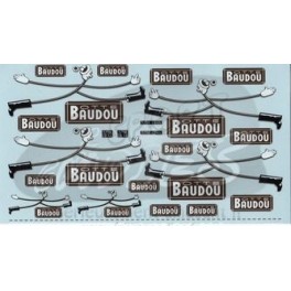 Decals Baudou boots 1/43