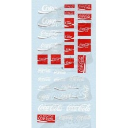 Decals Coca-Cola 1/43