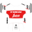 2019- 3 Stickers for Echapp&eacute;e Infernale Cyclists Trek Segafredo special TDF