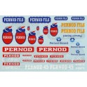 Decals Pernod 1/43