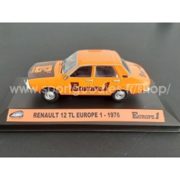 Renault 12 Europe 1 TDF 1976 - 1/43 scale