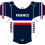 2021 National Teams - 3 Stickers for 1/32 scale cyclists France