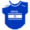 2021 National Teams - 3 Stickers for 1/32 scale cyclists Israel