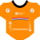 2021 Squadre Nazionale - 3 Stickers per ciclisti 1/32 Paesi Bassi