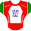 2021 Squadre Nazionale - 3 Stickers per ciclisti 1/32 Portogallo