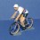 Cycliste Equipe de Hollande Buveur
