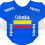 2020 Olympic Tokyo National Teams -  3 Stickers for 1/32 scale cyclists Colombia