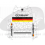 2020 Olimpiadi Tokyo Squadre Nazionale - 3 Stickers per ciclisti 1/32 Germania