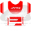 2020 Olimpiadi Tokyo Squadre Nazionale - 3 Stickers per ciclisti 1/32 Japan Ruota