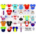 2020 Olympic Tokyo National Teams -  3 Stickers for 1/32 scale cyclists