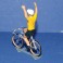 Cycliste Maillot jaune