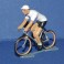 Cycliste Maillot blanc