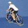 Cycliste Maillot blanc