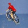 Cycliste Maillot rouge