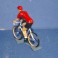 Cycliste Maillot rouge