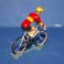 Cycliste Maillot de champion d'Espagne