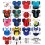 World Teams 2023 jerseys stickers