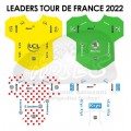 Tour de France - Maillots des leaders 2022
