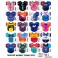 Women Teams 2023 jerseys stickers