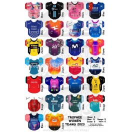 Sticker per squadre Feminile 2023 Sticker per squadre Feminile 2023