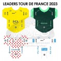 Tour de France - Maillots des leaders 2023