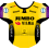 2019 - Set of 3 cyclists - Select your team Jumbo Visma