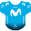 2019 - Set of 3 cyclists - Select your team Movistar