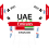 2019 - Set of 3 cyclists - Select your team UAE Team Emirates