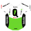 2018 - Set of 3 cyclists - Select your team Dimension Data