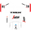2017 - Set of 3 cyclists - Select your team Trek Segafredo special TDF