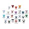 2012 - 3 cyclistes - Equipe au choix