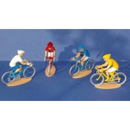 Rider position cyclist from the Echappee infernale game - Painted