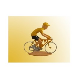 Ciclista retro posizione normale - Con Pintura