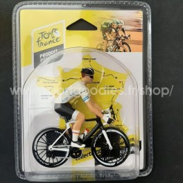 Ciclista scala 1/18 Maglia Gialla Tour de France 2022