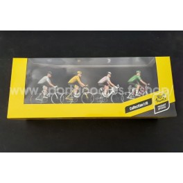 Ciclista scala 1/18 Maglia Bianca Tour de France 2022