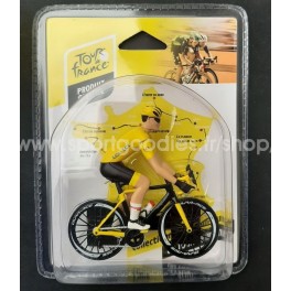 Ciclista scala 1/18 Maglia Gialla Tour de France 2022