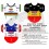 2023 - Set of 3 cyclists Cofalu - Select your team Soudal Quick Step Champions