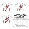 2023 - 3 stickers pour cyclistes Echappée Infernale