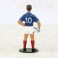 Rugby figurine in white metal 1/32 scale - French team