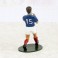Rugby figurine in white metal 1/32 scale - French team