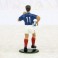 Rugby figurine in white metal 1/32 scale - French team