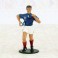 Rugby figurine in white metal 1/32 scale - Squadra Francese