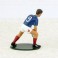 Rugby figurine in white metal 1/32 scale - French team