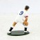 Rugby figurine in white metal 1/32 scale - England team