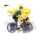 Cycliste Maillot Vert Skoda du Tour de France 2023 - Echelle 1/18