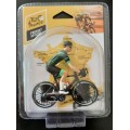 Ciclista scala 1/18 Maglia Verde Tour de France 2023